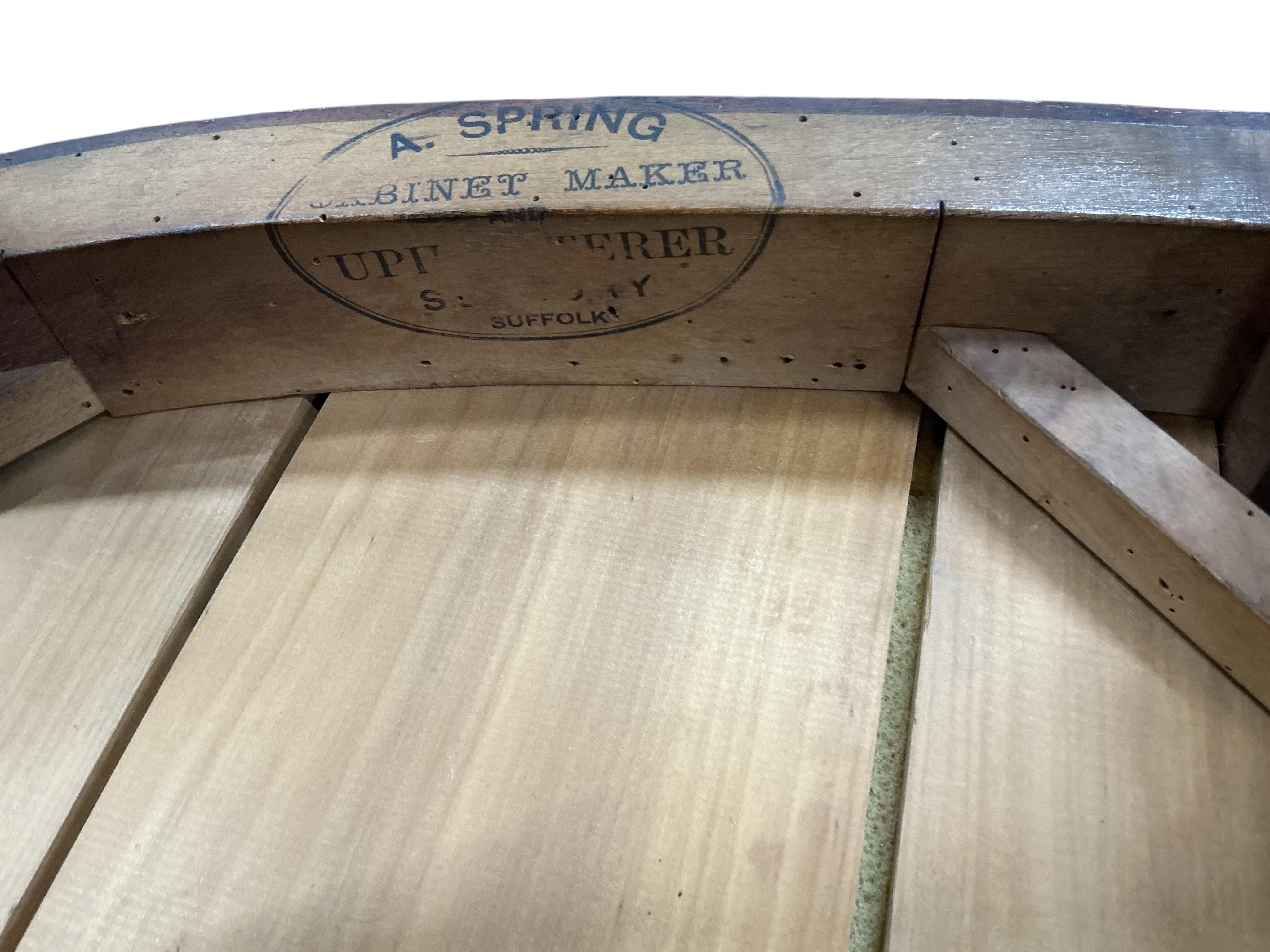 A set of six Victorian mahogany balloon back dining chairs